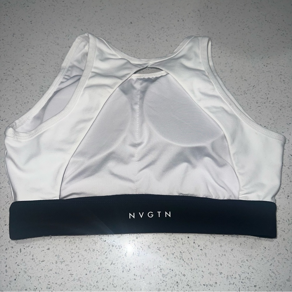 NVGTN White Agility Bra